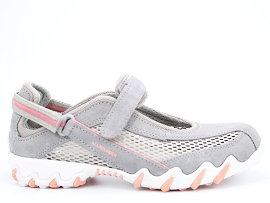 CHRIS 95 NIRO:MESH/GRIS//TEXTILE/GOMME