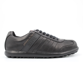 HELEN PELOTAS XLITE 18304:CUIR/NOIR/PER/TEXTILE/GOMME