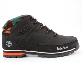 GREYFIELD BOOT LEATHER EURO SPRINT HIKER:NUBUCK/NOIR//TEXTILE/GOMME