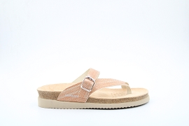 MADRID SHINY PYHTON HELEN:CUIR/ROSE//NON DOUBLE/GOMME