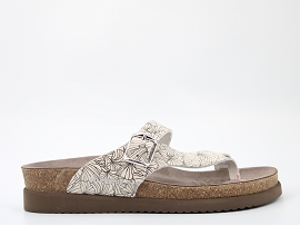 LEON HELEN:CUIR/PERLE//NON DOUBLE/GOMME
