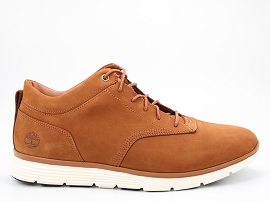 IACINA KILLINGTON HALF CAB:NUBUCK/MARRON/CAR/TEXTILE/GOMME