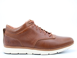 ZORA KILLINGTON HALF CAB:CUIR/CHOCOLAT//TEXTILE/GOMME