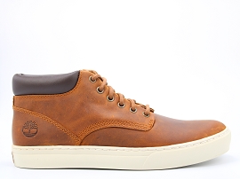 RILEY ADVENTURE 2.0 CHUKKA:CUIR GRAS/TAN/CAR/TEXTILE/GOMME