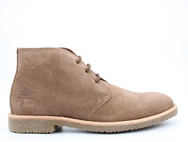 WOODY GAEL:NUBUCK/TAUPE/SUH/TEXTILE/GOMME