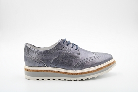 SENECA BAY CHUKKA J KORY:CUIR/BLEU//CUIR/GOMME