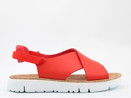ARIZONA EVA ORUGA SDL K200157:CUIR/ROUGE///