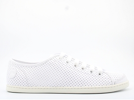 MADRID UNO 21815:CUIR/BLANC//NON DOUBLE/GOMME