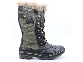 CYCLISTE TOFINO II:CUIR/KAKI//FOURREE/GOMME