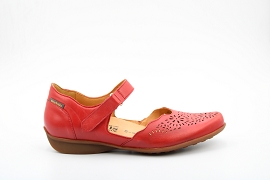 VINCENZO FLORINA PERF:CUIR/ROUGE/NEW/CUIR/GOMME