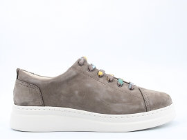 REMCO TEX RUNNER UP K200645:NUBUCK/GRIS//TEXTILE/GOMME