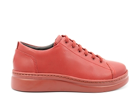 CORTINA VALLEY CHELSEA RUNNER UP K200645:CUIR/ROUGE//TEXTILE/GOMME
