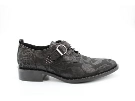 CARAMBA SUD SAND:NUBUCK/NOIR//CUIR/ELASTHOMERE
