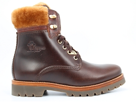 SPRINT TREKKER LOW KNIT PANAMA 03 IGLOO BROOKLYN:CUIR/MARRON//FOURREE/GOMME