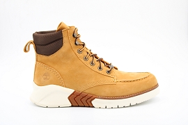 LONDON SQUARE BIKER M.T.C.R.:NUBUCK/JAUNE//TEXTILE/GOMME