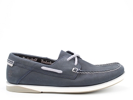 LISSANDRA ATLANTIS BREAK BOAT:NUBUCK/BLEU/CAE/CUIR/GOMME