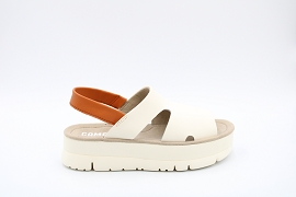 1126205 ORUGA K200848:CUIR/ECRU//CUIR/GOMME
