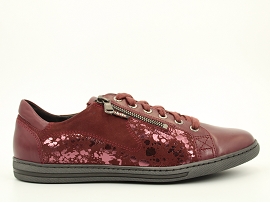 BAROUDEUR CVS HAWAI SHINY:NUBUCK/BORDEAUX//CUIR/GOMME
