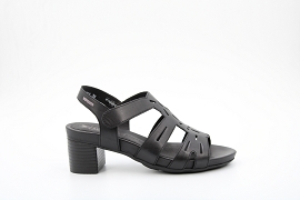 SPARK CLAY BLANCA:CUIR/NOIR//CUIR/GOMME