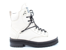 GREYFIELD BOOT LEATHER 47198G:CUIR/WHITE//TEXTILE/GOMME