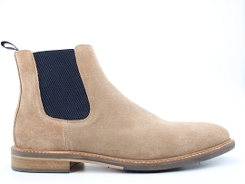 LORA PILOT CHELSEA:NUBUCK/TAUPE/PER/TEXTILE/GOMME