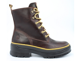 NEWPORT BAY LEATHER MALYNN EK:CUIR/MARRON//TEXTILE/GOMME