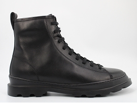 257130 BRUTUS K300245:CUIR/NOIR//TEXTILE/GOMME