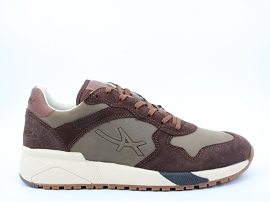 SPARK CLAY SPLIFF:NUBUCK/MARRON//TEXTILE/GOMME