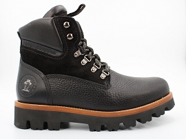KENNISTON LACE OX MELVIN IGLOO:CUIR/NOIR//FOURREE/GOMME