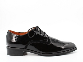EURO SPRINT HIKER SARDOU:CUIR VERNI/NOIR//CUIR/ELASTHOMERE