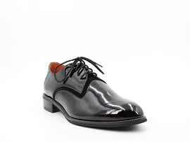 Chaussures Chappaz Mamzelle derby ville sardou noir femme