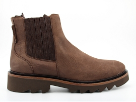 KARST K101048 IMPACT CHELSEA:SUEDE/MARRON//TEXTILE/GOMME