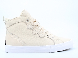 PARK HOPPER STRAP T CARIBOU SNEAKER MID WP:CUIR/NATUREL//TEXTILE/GOMME