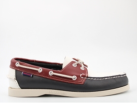 BOOST DOCKSIDES SPINNAKER:CUIR/MULTI/CDL/CUIR/GOMME