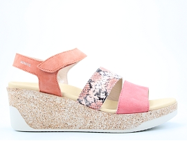 OX ORGANIC U GIANNA:NUBUCK/ORANGE//CUIR/GOMME