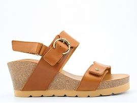 FRANCK 1900 VELVET:CUIR/MARRON//CUIR/GOMME