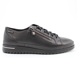 CLEAR JUNE:CUIR/NOIR//CUIR/GOMME