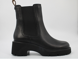 1257129 MILAH K400575:NUBUCK/NOIR//TEXTILE/GOMME