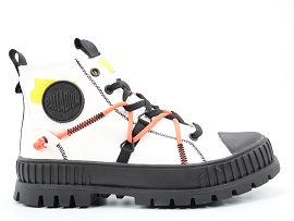 RYAN BRUSKED PLSHOCK RCRFT U:CUIR + AUTRES MATERIAUX/BLANC//TEXTILE/GOMME