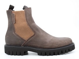 BYRON STOMP CHELSEA:NUBUCK/BEIGE//TEXTILE/GOMME