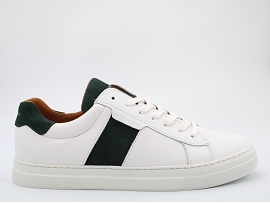 NIELS SPARK GANG:CUIR/VERT//TEXTILE/GOMME