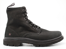 LORANE 1891 BIRMINGHAM:NUBUCK/NOIR//TEXTILE/GOMME