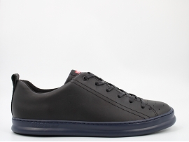RUBIA 1166F MARINA:SUEDE/BLANC//TEXTILE/GOMME