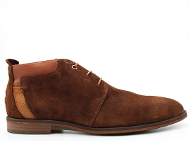 IMAN K400299 VINCENT 95:NUBUCK/MARRON//TEXTILE/ELASTHOMERE