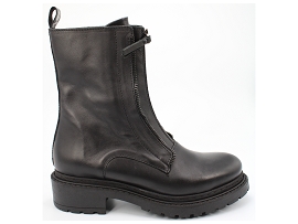 JET 1N68 MA254:CUIR + AUTRES MATERIAUX/NOIR//TEXTILE/GOMME