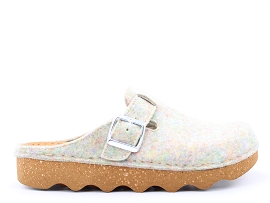 LUCIA WAY 6 WP MAREUIL:LAINE/VERT//TEXTILE/GOMME