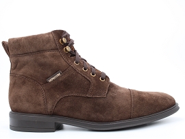 RISING TEX KOLBY:NUBUCK/MARRON/SUH/TEXTILE/GOMME