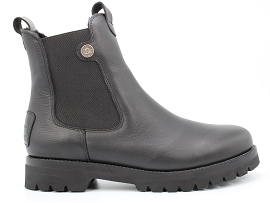 BRADLEY FRANCESCA IGLOO:CUIR/NOIR//FOURREE/GOMME