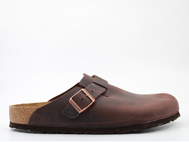 BELONA BOSTON OILED:CUIR GRAS/MARRON//NON DOUBLE/GOMME