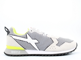 VENTURA 5 JET 1N68:CUIR + AUTRES MATERIAUX/GRIS//TEXTILE/GOMME